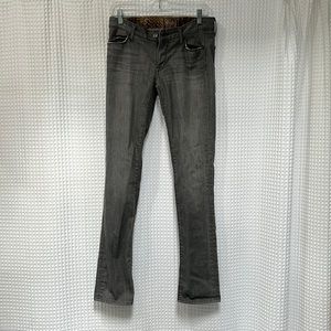 Full Length Straight Grey Rich & Skinny denim, size 27